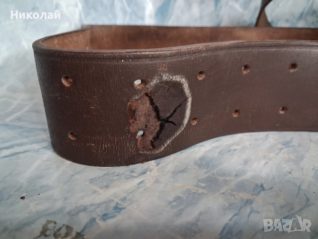 Стар Военен Колан, снимка 4 - Антикварни и старинни предмети - 52366670