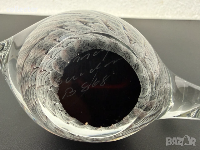 Шведска ръчно изработена фигура на риба - FM Konstglas  , снимка 9 - Колекции - 53095755