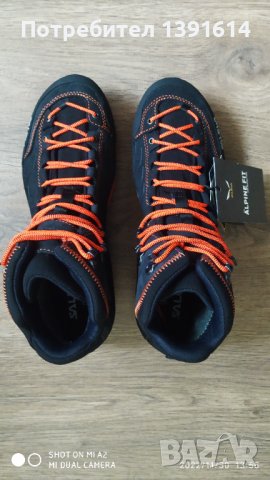 Salewa MTN Trainer Mid GTX Asphalt/Fluo Orange , снимка 2 - Спортни обувки - 38851744