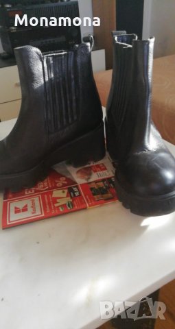 РАЗПРОДАЖБА Боти естествена кожа №36