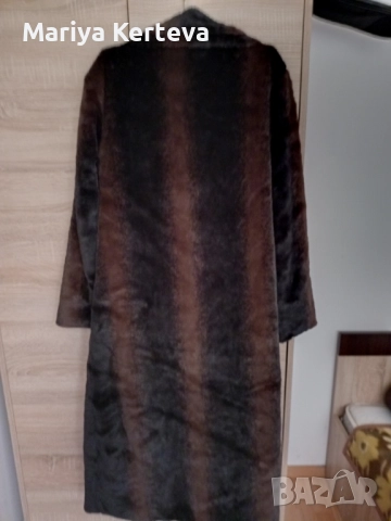 Ново палто еко косъм, снимка 3 - Палта, манта - 52130195