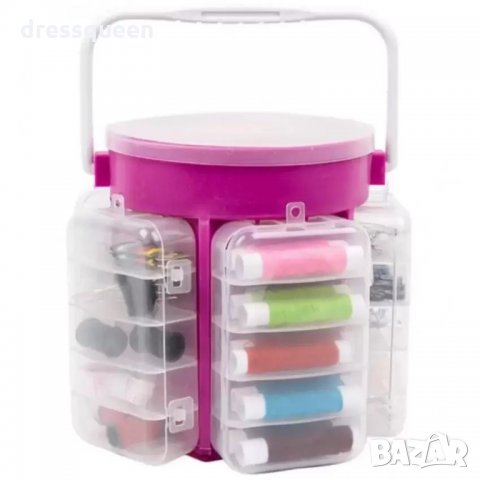 2629 Комплект шивашки принадлежности 210 части, снимка 5 - Други стоки за дома - 30379015