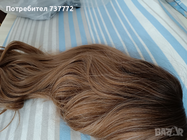 Хубава качествена омбре перука, снимка 7 - Аксесоари за коса - 44570116