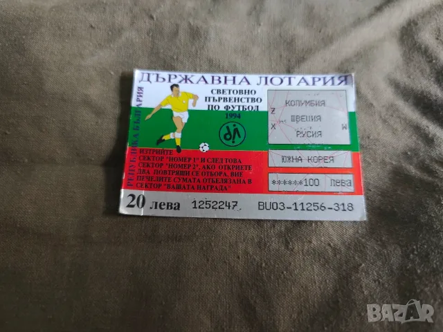 Пропуск ДСО Спартак Тенис , Лотариен 94,Ловен билет, снимка 5 - Колекции - 55963179