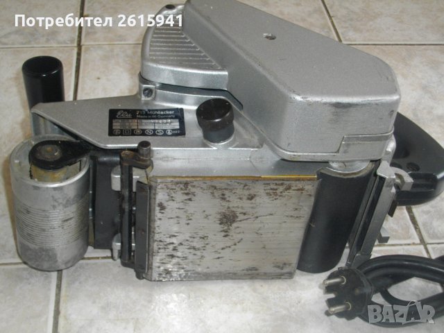 ELU 850W/AEG 1010W/PRAXIS 720W Професионален Лентов Шлайф-Герм/Холандия-Почти Нови-Разл, снимка 14 - Други инструменти - 40209391