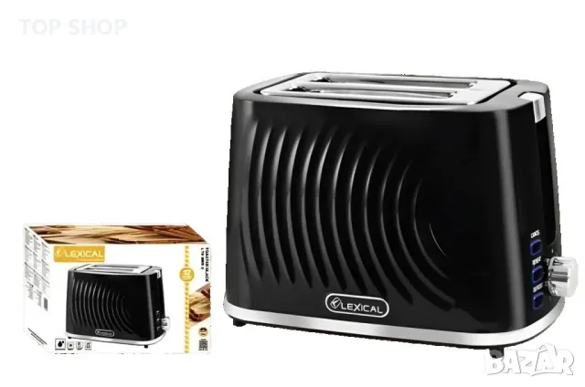 Тостер Lexical LTO-3905-1/2, снимка 2 - Тостери - 49226571