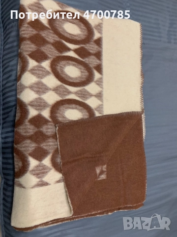 2 бр чисто нови вълнени одеяла-, снимка 7 - Олекотени завивки и одеяла - 52998815