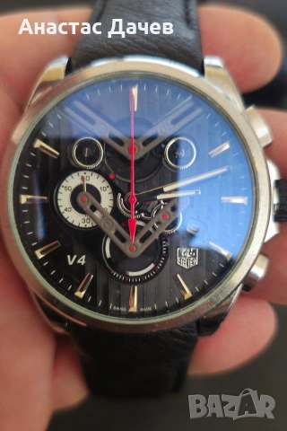 TAG HEUER - Chronograph , снимка 5 - Мъжки - 53044464