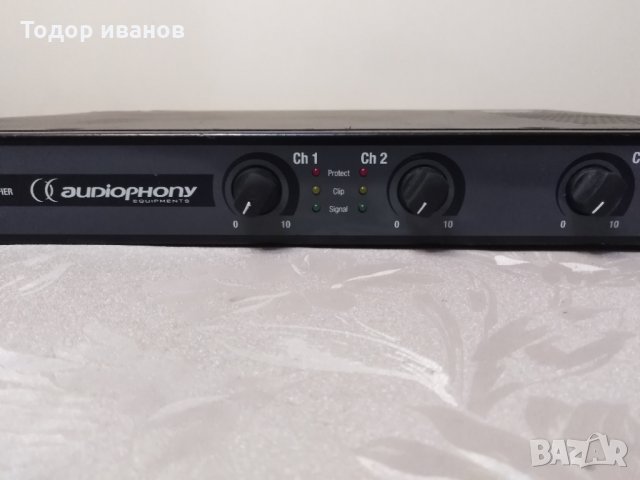 Audiophony-ti154-4ch power amplifier, снимка 3 - Ресийвъри, усилватели, смесителни пултове - 33703134