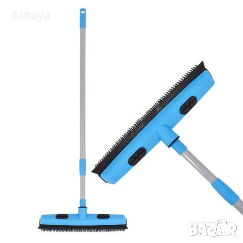 4185 Четка метла с гумени ресни и перо за обиране на вода, снимка 8 - Мопове, кофи, четки и метли - 42892532