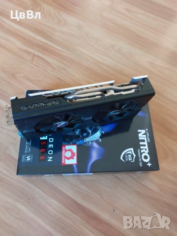 Видео карти SAPPHIRE RADEON RX 580 Nitro+ 4 GB, снимка 8 - Видеокарти - 42589684