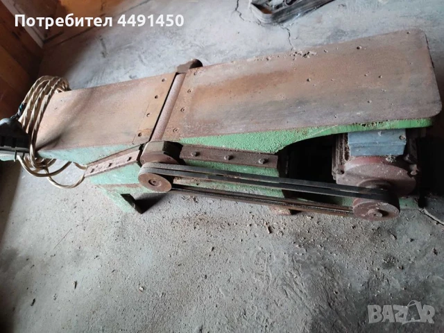 Абрихт работещ, и Вал с нож за абрихт- чисто нов