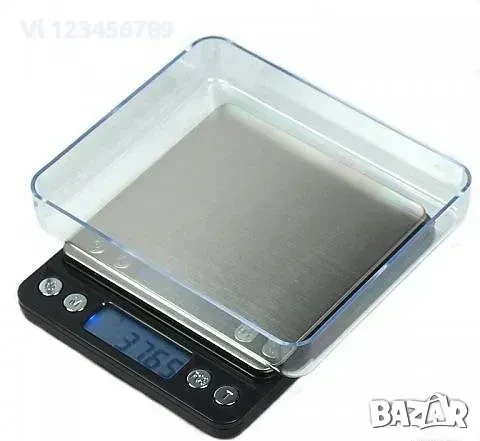 Качествена електронна везна 500g/ 0.01 g →, снимка 2 - Други стоки за дома - 50741186