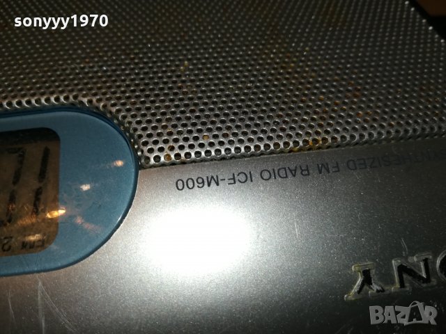 sony icf-m600 radio внос germany 0609211518, снимка 16 - Радиокасетофони, транзистори - 34041424
