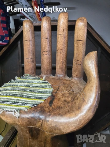 Продавам дървено столче., снимка 2 - Столове - 50667364