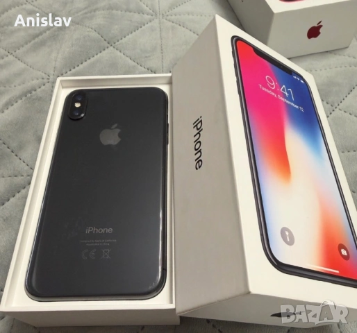 Apple iPhone X, 64GB, с кутия!
