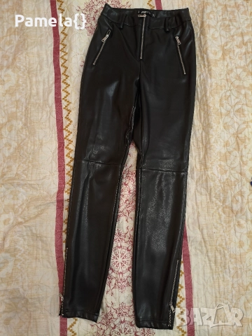 Кожен панталон , снимка 2 - Панталони - 52776326