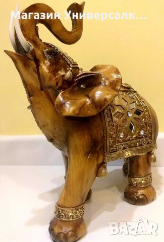 Фигура на слон, сувенир подходящ за подарък, украса, декорация , снимка 2 - Други - 29213462