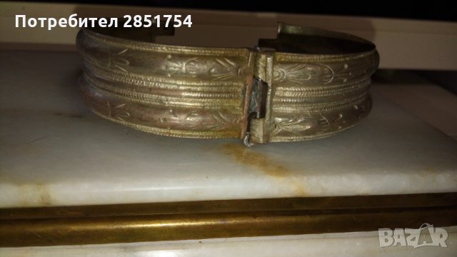 Възрожденска сребърна гривна  , снимка 4 - Антикварни и старинни предмети - 31709286