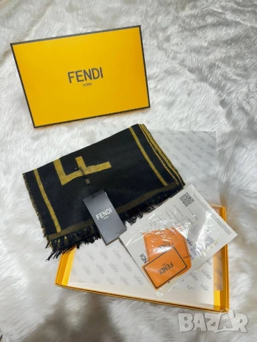 шал в  кутия gucci emporio armani fendi , снимка 14 - Шалове - 50746826