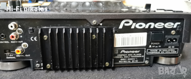 Dj player CD плейър PIONEER CDJ-1000 mk II, снимка 4 - Ресийвъри, усилватели, смесителни пултове - 44792172