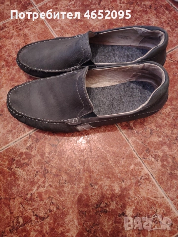 Мъжки обувки 46 Lumberjack от естествена кожа, снимка 5 - Мокасини - 53882783