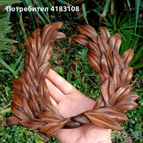 Пано лавров венец - орех , снимка 4 - Пана - 55906440