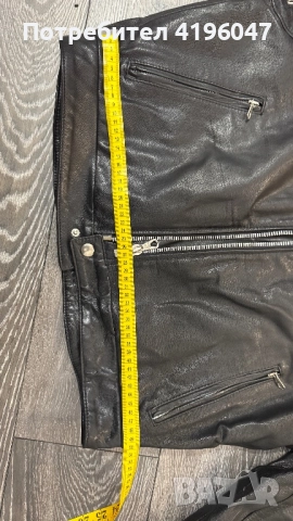 Мото яке от естествена кожа , снимка 7 - Якета - 52725653