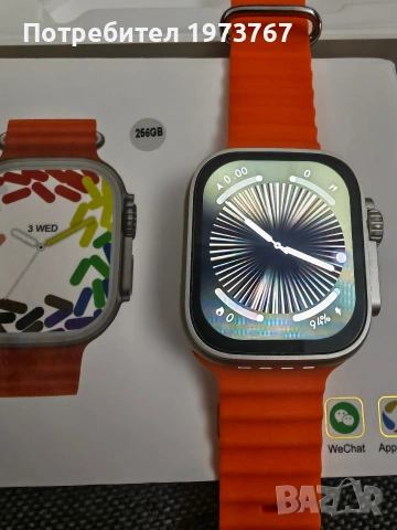 watch ultra андроид, снимка 2 - Смарт часовници - 53885104