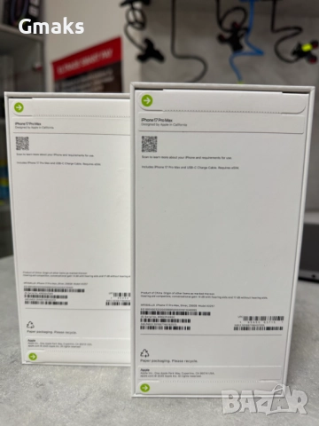 iPhone 17 Pro Max Silver, 256Gb 2г. Гаранция, снимка 2 - Apple iPhone - 52073599