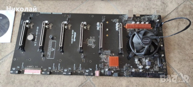 Дънна платка ASRock H510 Pro BTC+, и процесор  Intel® Core™ i3-10105 Processor 6M Cache, up to 4.40, снимка 2 - Дънни платки - 52249723