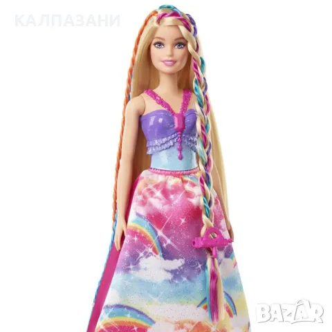 BARBIE PRINCESSES Кукла Barbie® DREAMTOPIA с машина за плитки GTG00, снимка 5 - Кукли - 49991379