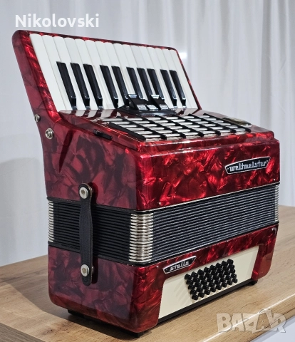 Акордеон Weltmeister Stella , снимка 3 - Акордеони - 52600810