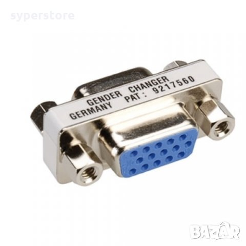 Преходник Адаптер Сединител VGA DB15 Женско към Женскo Roline SS000126 Adaptor-changer DB15 F/F