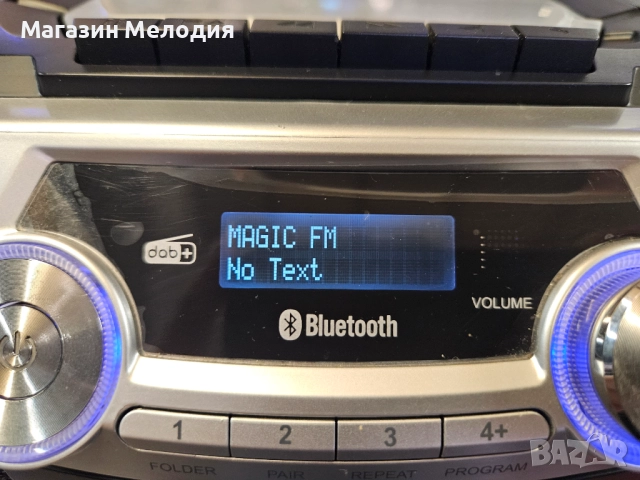 Радиокасетофон Lenco SCD-720SI Има радио, диск, касета, bluetooth и aux. DAB+ mp3 Работи отлично., снимка 2 - Радиокасетофони, транзистори - 52810724