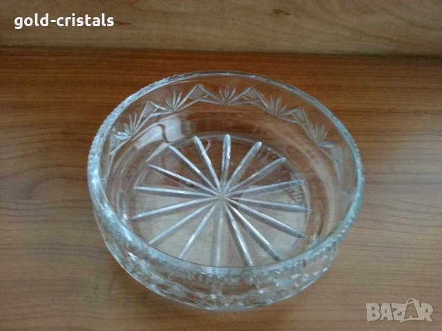  кристална купа фруктиера , снимка 10 - Антикварни и старинни предмети - 29631166
