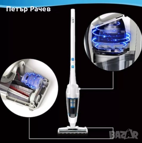 Прахосмукачка за под и мебели с хепа филтър, снимка 2 - Прахосмукачки - 53989184