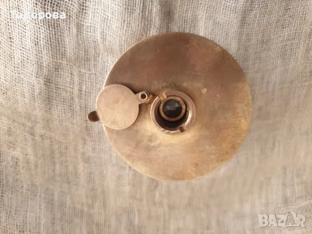 Бронзова шпионка за врата , снимка 3 - Антикварни и старинни предмети - 48741698