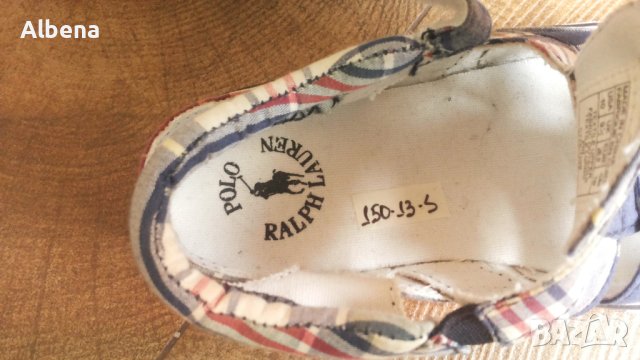POLO RALPH LAUREN Размер EUR 26,5 / UK 10K детски сандали 150-13-S, снимка 13 - Детски сандали и чехли - 42371017
