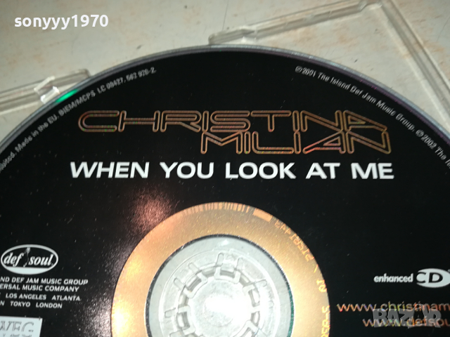 CHRISTINA MILIAN CD 1603242102, снимка 10 - CD дискове - 44797127