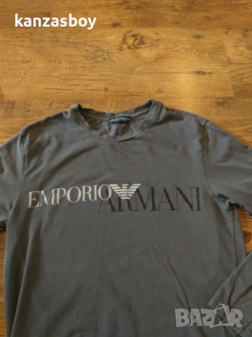 Emporio Armani Underwear - страхотна мъжка блуза С, снимка 3 - Блузи - 44736410