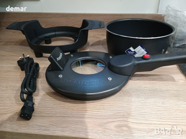 Преносима фурна Remoska Prima (400 W) - 2L черна, незалепващо покритие, снимка 9 - Други - 44807763