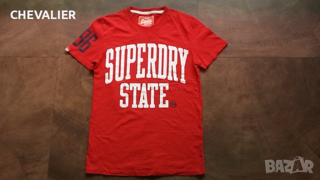 SUPERDRY T-Sirt Размер S мъжка тениска 12-48, снимка 1 - Тениски - 36800274