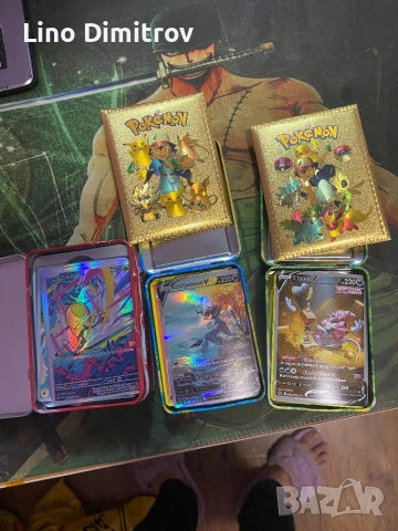 Покемон карти, снимка 2 - Карти за игра - 53917240