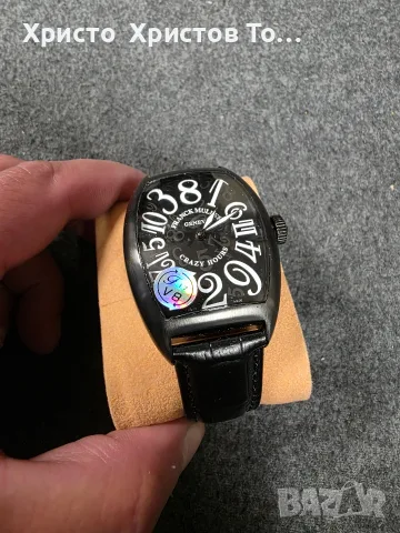 Мъжки луксозен механичен часовник Franck Muller Crazy Hours 🤪 