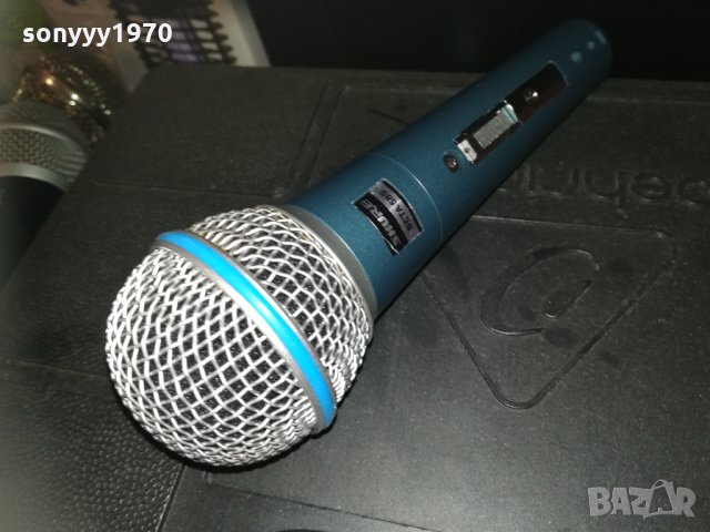 shure-профи микрофон-внос германия, снимка 1 - Микрофони - 30273027