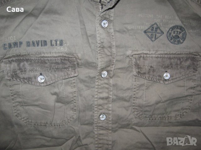 Риза CAMP DAVID  мъжка,М, снимка 4 - Ризи - 39330280
