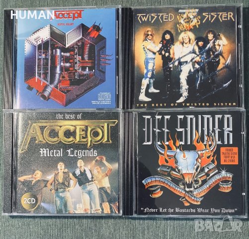 Accept,Dee Snider, снимка 1 - CD дискове - 42560850