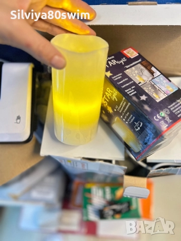 Коледна Лед свещ 1+1 подарък, снимка 5 - Декорация за дома - 52092156