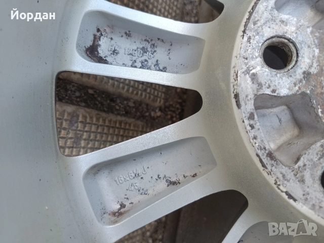  ОРИГИНАЛНИ джанти 16 ' цола 5x114,3 HONDA / ХОНДА 6,5J ET 45 5х114,3, снимка 12 - Гуми и джанти - 54221884